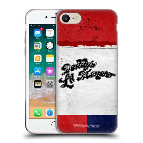 Suicide Squad 2016 Graphics Harley Quinn Costume Soft Gel Case for Apple iPhone 7 / 8 / SE 2020 & 2022 & MagSafe