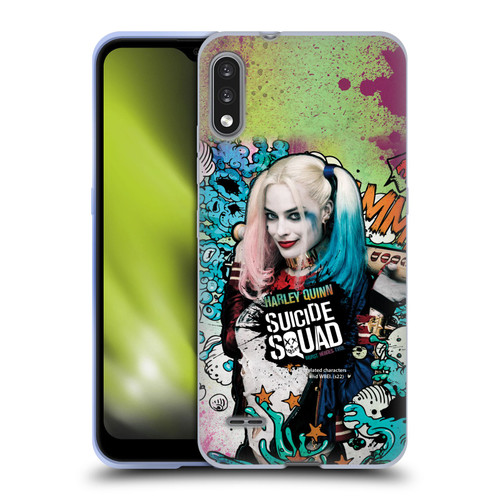 Suicide Squad 2016 Graphics Harley Quinn Poster Soft Gel Case for LG K22