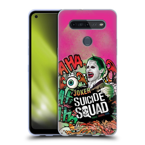 Suicide Squad 2016 Graphics Joker Poster Soft Gel Case for LG K51S