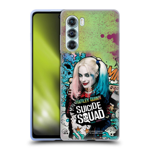Suicide Squad 2016 Graphics Harley Quinn Poster Soft Gel Case for Motorola Edge S30 / Moto G200 5G