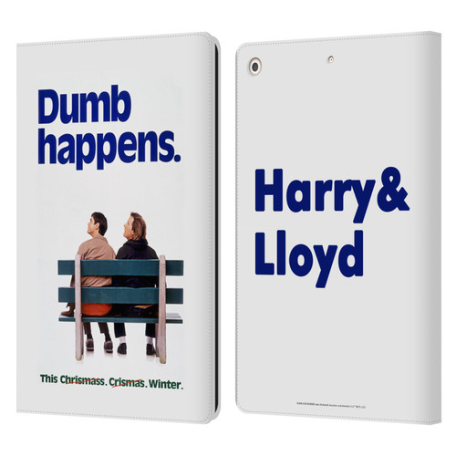 Dumb And Dumber Key Art Dumb Happens Leather Book Wallet Case Cover For Apple iPad 10.2 2019/2020/2021