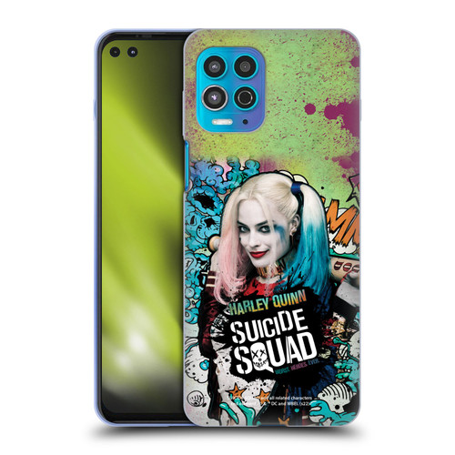 Suicide Squad 2016 Graphics Harley Quinn Poster Soft Gel Case for Motorola Moto G100