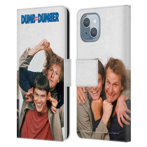 Dumb And Dumber Key Art Characters 1 Leather Book Wallet Case Cover For Apple iPhone 14