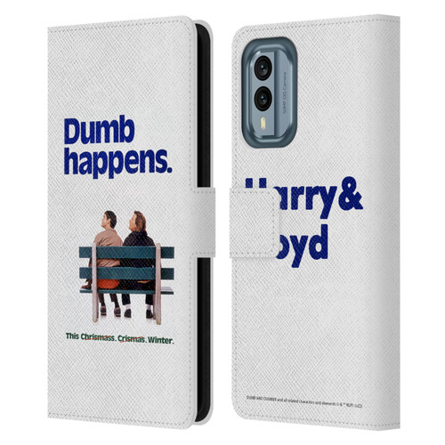Dumb And Dumber Key Art Dumb Happens Leather Book Wallet Case Cover For Nokia X30