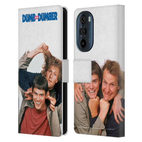 Dumb And Dumber Key Art Characters 1 Leather Book Wallet Case Cover For Motorola Edge 30