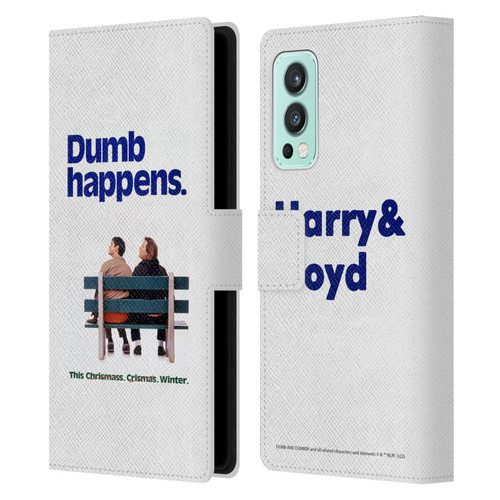 Dumb And Dumber Key Art Dumb Happens Leather Book Wallet Case Cover For OnePlus Nord 2 5G