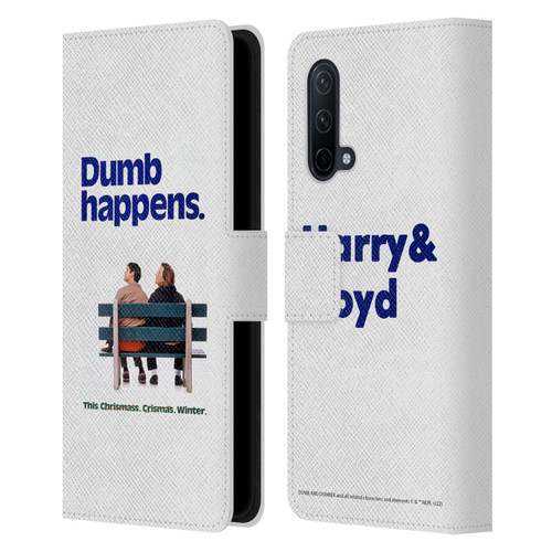 Dumb And Dumber Key Art Dumb Happens Leather Book Wallet Case Cover For OnePlus Nord CE 5G