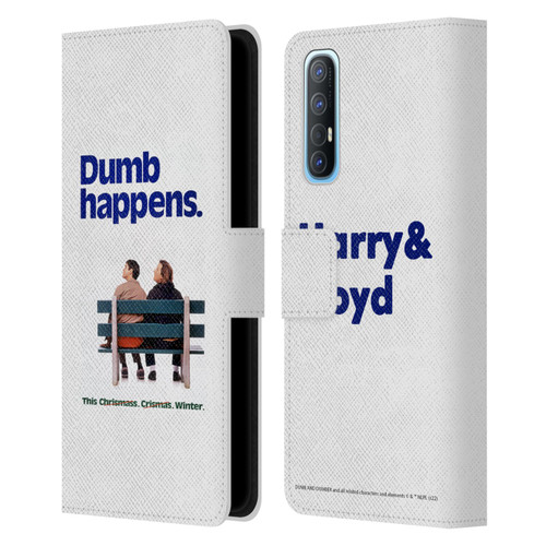 Dumb And Dumber Key Art Dumb Happens Leather Book Wallet Case Cover For OPPO Find X2 Neo 5G
