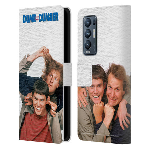 Dumb And Dumber Key Art Characters 1 Leather Book Wallet Case Cover For OPPO Find X3 Neo / Reno5 Pro+ 5G