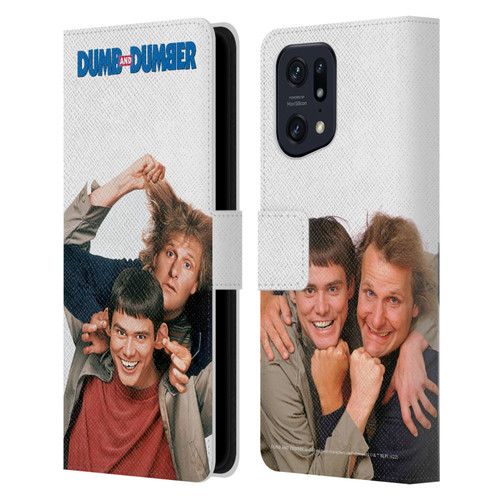 Dumb And Dumber Key Art Characters 1 Leather Book Wallet Case Cover For OPPO Find X5