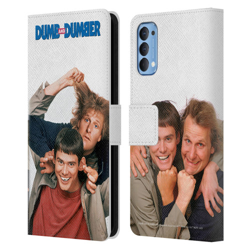 Dumb And Dumber Key Art Characters 1 Leather Book Wallet Case Cover For OPPO Reno 4 5G