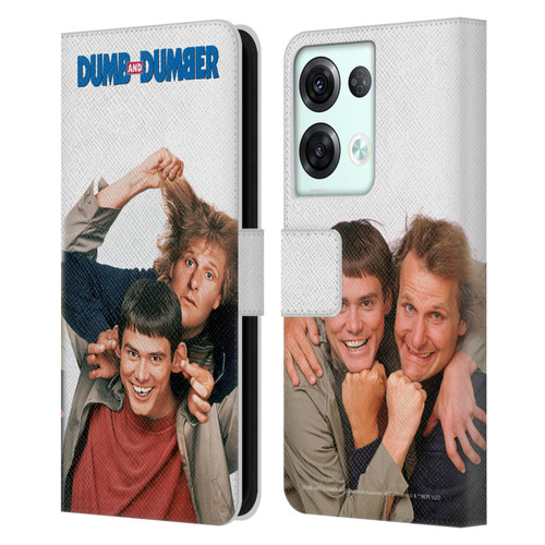Dumb And Dumber Key Art Characters 1 Leather Book Wallet Case Cover For OPPO Reno8 Pro
