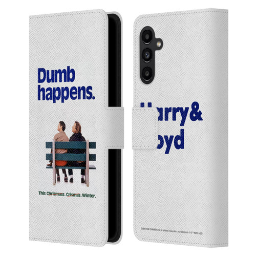 Dumb And Dumber Key Art Dumb Happens Leather Book Wallet Case Cover For Samsung Galaxy A13 5G (2021)