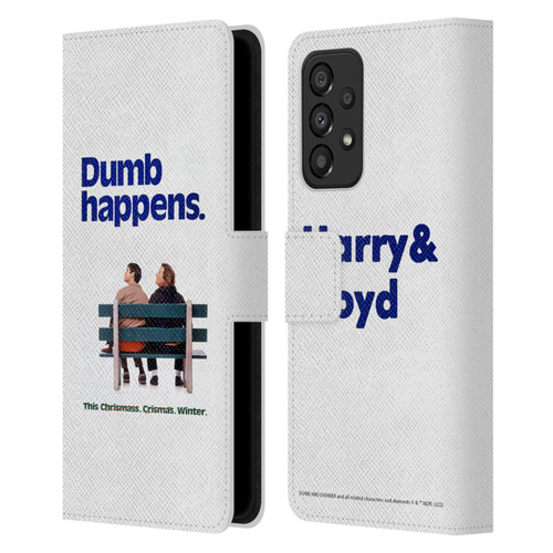 Dumb And Dumber Key Art Dumb Happens Leather Book Wallet Case Cover For Samsung Galaxy A33 5G (2022)