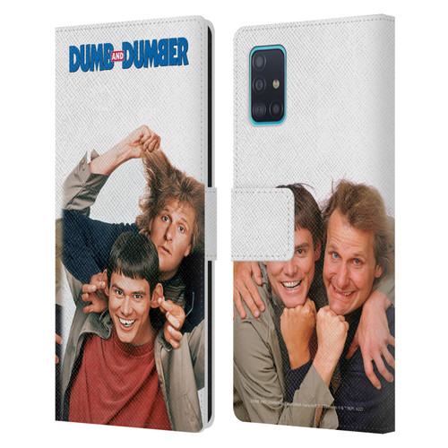Dumb And Dumber Key Art Characters 1 Leather Book Wallet Case Cover For Samsung Galaxy A51 (2019)