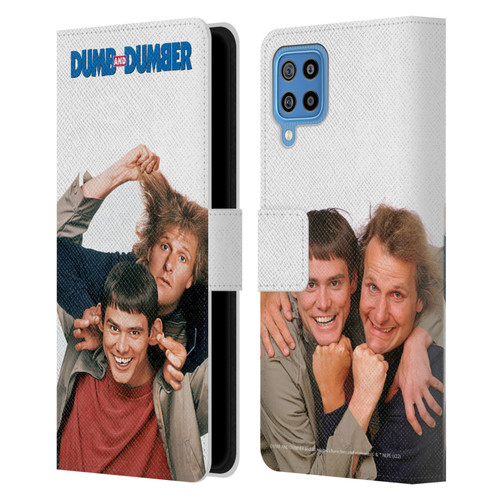 Dumb And Dumber Key Art Characters 1 Leather Book Wallet Case Cover For Samsung Galaxy F22 (2021)