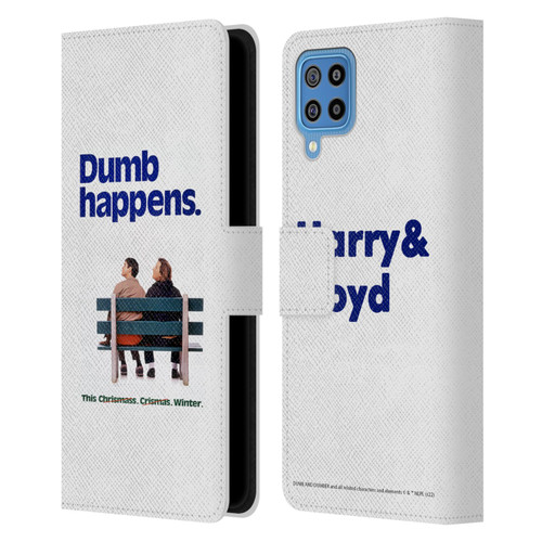 Dumb And Dumber Key Art Dumb Happens Leather Book Wallet Case Cover For Samsung Galaxy F22 (2021)