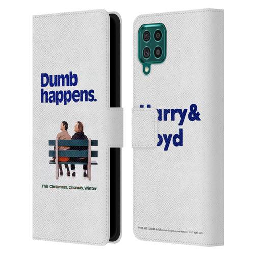 Dumb And Dumber Key Art Dumb Happens Leather Book Wallet Case Cover For Samsung Galaxy F62 (2021)