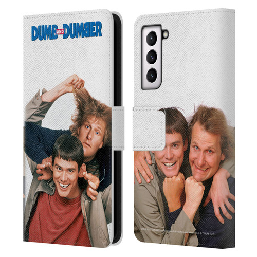 Dumb And Dumber Key Art Characters 1 Leather Book Wallet Case Cover For Samsung Galaxy S21 5G