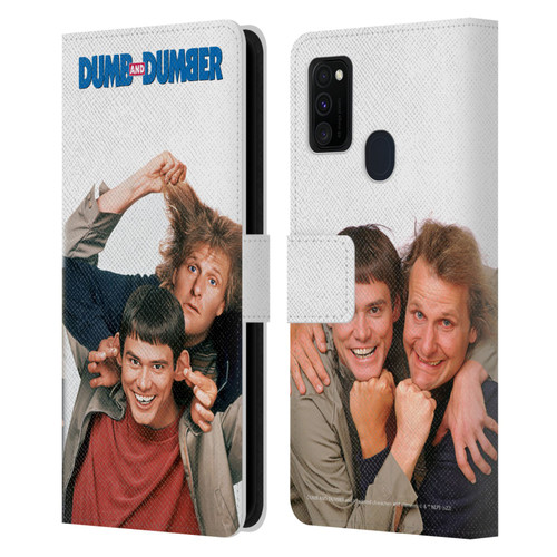 Dumb And Dumber Key Art Characters 1 Leather Book Wallet Case Cover For Samsung Galaxy M30s (2019)/M21 (2020)