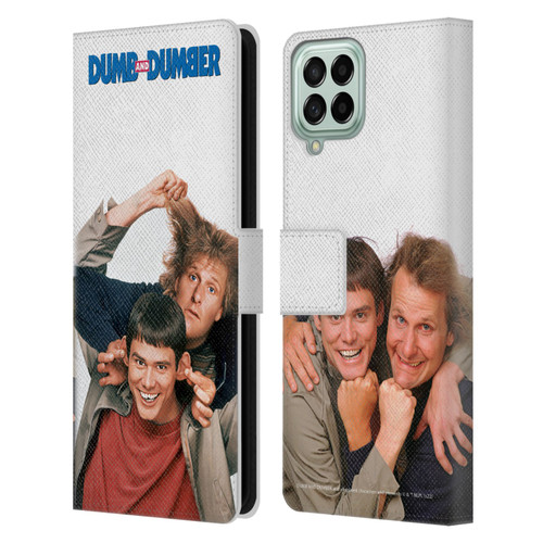 Dumb And Dumber Key Art Characters 1 Leather Book Wallet Case Cover For Samsung Galaxy M33 (2022)