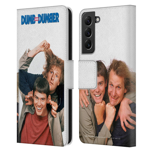 Dumb And Dumber Key Art Characters 1 Leather Book Wallet Case Cover For Samsung Galaxy S22+ 5G