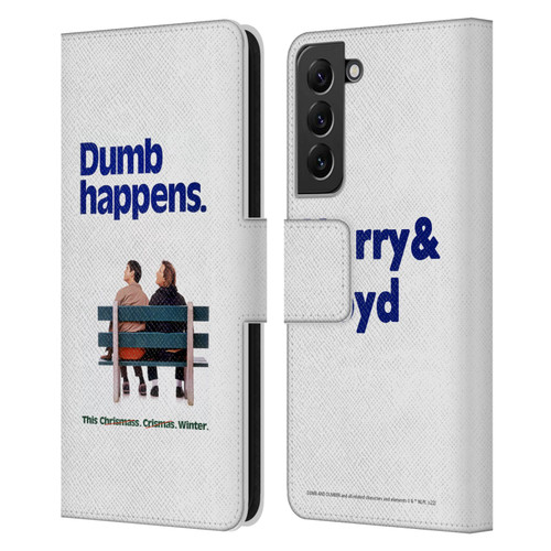 Dumb And Dumber Key Art Dumb Happens Leather Book Wallet Case Cover For Samsung Galaxy S22+ 5G