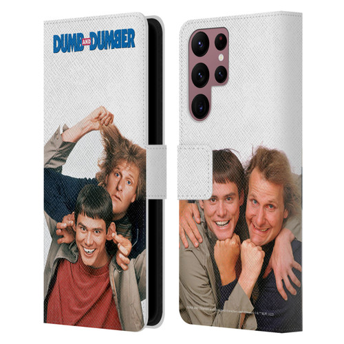 Dumb And Dumber Key Art Characters 1 Leather Book Wallet Case Cover For Samsung Galaxy S22 Ultra 5G
