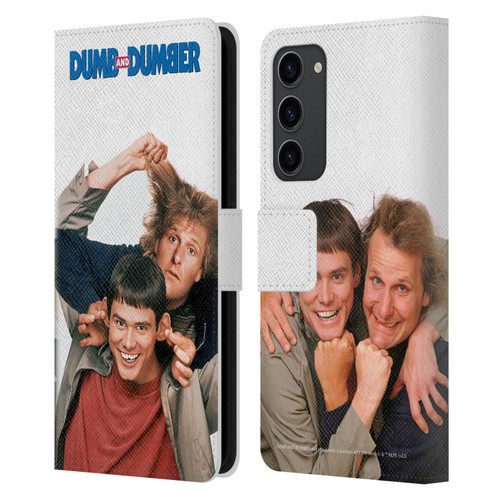 Dumb And Dumber Key Art Characters 1 Leather Book Wallet Case Cover For Samsung Galaxy S23+ 5G
