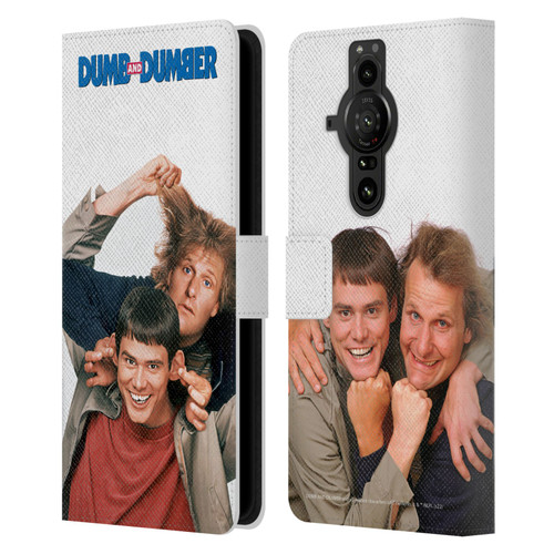 Dumb And Dumber Key Art Characters 1 Leather Book Wallet Case Cover For Sony Xperia Pro-I
