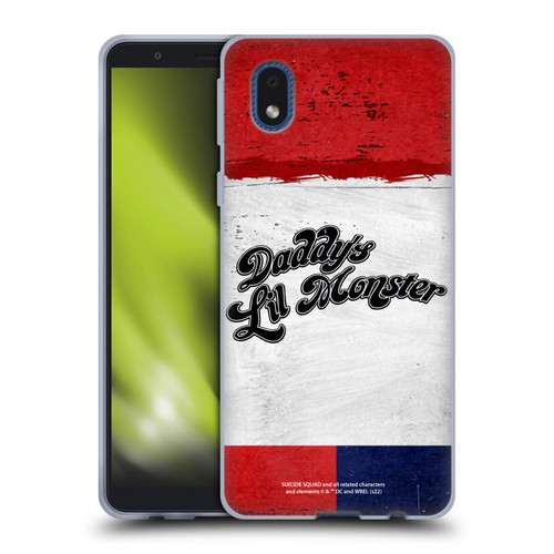 Suicide Squad 2016 Graphics Harley Quinn Costume Soft Gel Case for Samsung Galaxy A01 Core (2020)