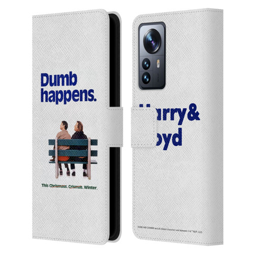 Dumb And Dumber Key Art Dumb Happens Leather Book Wallet Case Cover For Xiaomi 12 Pro