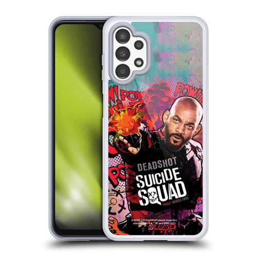 Suicide Squad 2016 Graphics Deadshot Poster Soft Gel Case for Samsung Galaxy A13 (2022)