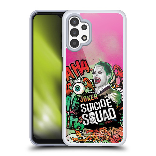 Suicide Squad 2016 Graphics Joker Poster Soft Gel Case for Samsung Galaxy A13 (2022)