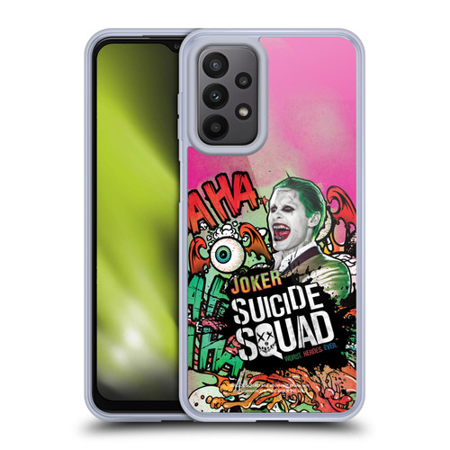 Suicide Squad 2016 Graphics Joker Poster Soft Gel Case for Samsung Galaxy A23 / 5G (2022)