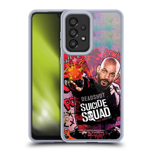 Suicide Squad 2016 Graphics Deadshot Poster Soft Gel Case for Samsung Galaxy A33 5G (2022)