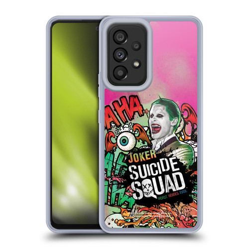 Suicide Squad 2016 Graphics Joker Poster Soft Gel Case for Samsung Galaxy A53 5G (2022)