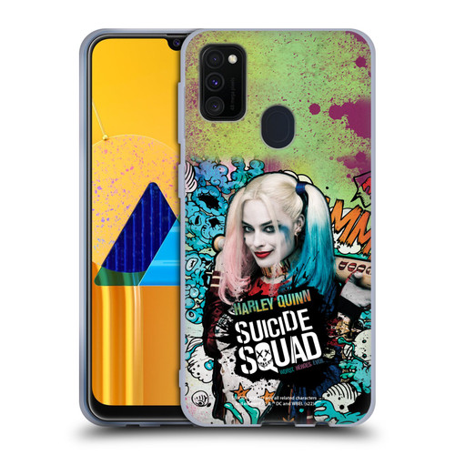 Suicide Squad 2016 Graphics Harley Quinn Poster Soft Gel Case for Samsung Galaxy M30s (2019)/M21 (2020)