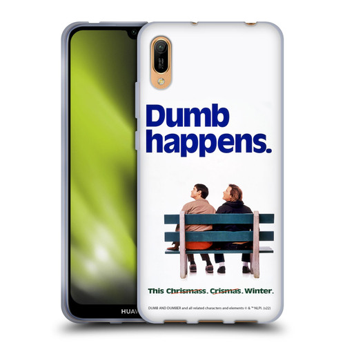 Dumb And Dumber Key Art Dumb Happens Soft Gel Case for Huawei Y6 Pro (2019)