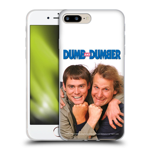 Dumb And Dumber Key Art Characters 1 Soft Gel Case for Apple iPhone 7 Plus / iPhone 8 Plus