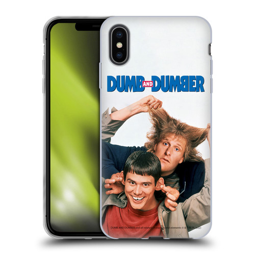 Dumb And Dumber Key Art Characters 2 Soft Gel Case for Apple iPhone XS Max