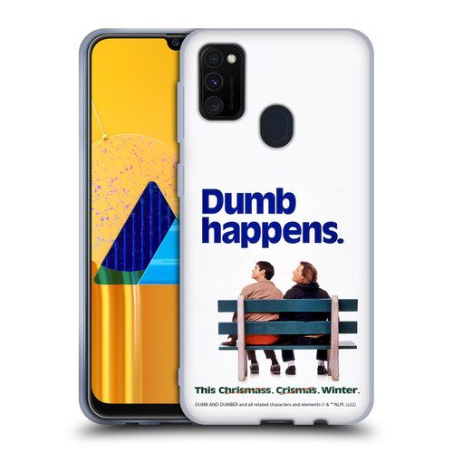 Dumb And Dumber Key Art Dumb Happens Soft Gel Case for Samsung Galaxy M30s (2019)/M21 (2020)