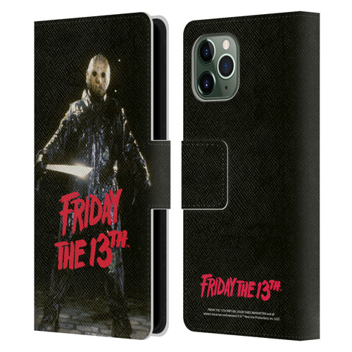 Friday the 13th Part VIII Jason Takes Manhattan Graphics Jason Voorhees Leather Book Wallet Case Cover For Apple iPhone 11 Pro