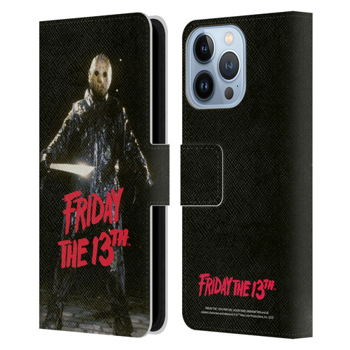 Friday the 13th Part VIII Jason Takes Manhattan Graphics Jason Voorhees Leather Book Wallet Case Cover For Apple iPhone 13 Pro