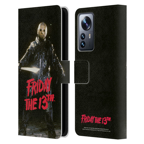 Friday the 13th Part VIII Jason Takes Manhattan Graphics Jason Voorhees Leather Book Wallet Case Cover For Xiaomi 12 Pro