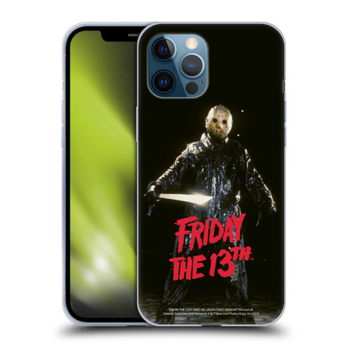 Friday the 13th Part VIII Jason Takes Manhattan Graphics Jason Voorhees Soft Gel Case for Apple iPhone 12 Pro Max