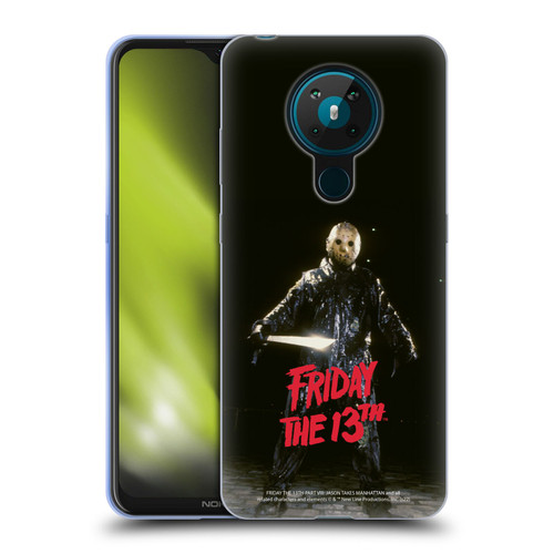 Friday the 13th Part VIII Jason Takes Manhattan Graphics Jason Voorhees Soft Gel Case for Nokia 5.3