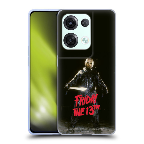 Friday the 13th Part VIII Jason Takes Manhattan Graphics Jason Voorhees Soft Gel Case for OPPO Reno8 Pro