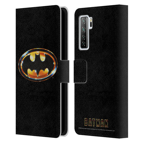 Batman (1989) Key Art Logo Leather Book Wallet Case Cover For Huawei Nova 7 SE/P40 Lite 5G