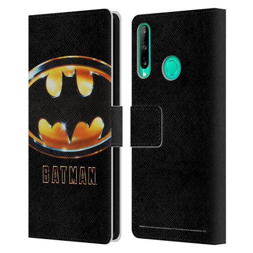 Batman (1989) Key Art Poster Leather Book Wallet Case Cover For Huawei P40 lite E